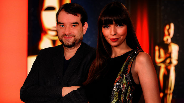 Alexander Horwath, Lillian Moschen. Bild: Sender / ORF / Günther Pichlkostner