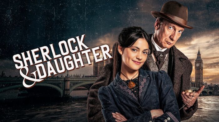 Sherlock & Daughter: Amelia Rojas (Blu Hunt) und Sherlock Holmes (David Thewlis). Bild: Sender / WDR / Albion Television Ltd. All rights reserved
