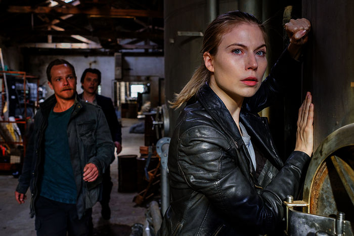 Matthias Koeberlin (Micha Oberl&auml;nder), Hary Prinz (Thomas Komlatschek), Nora Waldst&auml;tten (Hannah Zeiler). Bild: Sender / ORF / Graf Film / Petro Domenigg