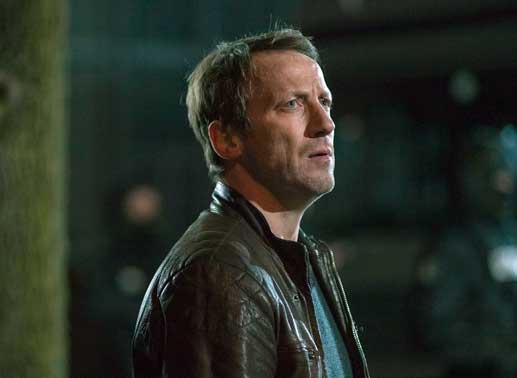 Falke (Wotan Wilke M&ouml;hring) am Einsatzort. Bild: Sender / Christine Schroeder