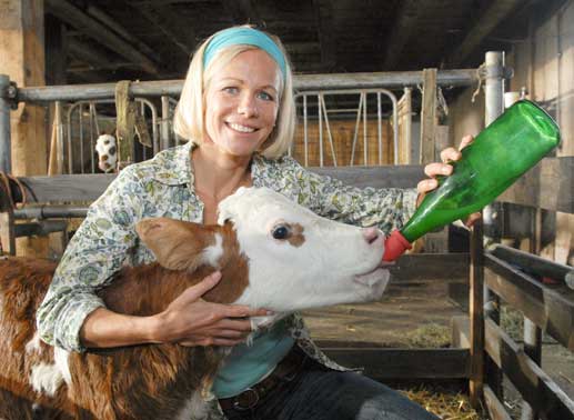 Auf dem Land findet die St&auml;dterin Elisabeth von Holbach (Claudine Wilde) unerwartete Erf&uuml;llung. Bild: Sender