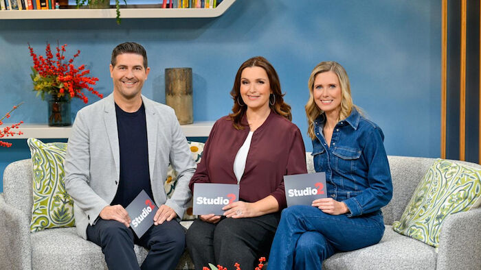 Studio 2: Norbert Oberhauser, Barbara Karlich, Verena Hartlieb. Bild: Sender / ORF / Thomas Ramstorfer.
