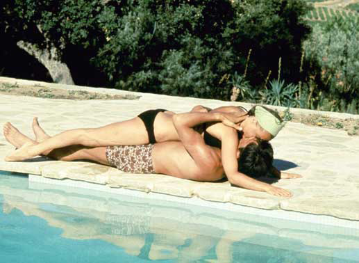 Damals ein Skandal: Romy Schneider und Alain Delon. Bild: Sender