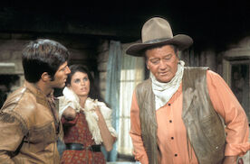 Rio Lobo: John Wayne in der Rolle des R&auml;chers. Bild: Sender/ard-degeto