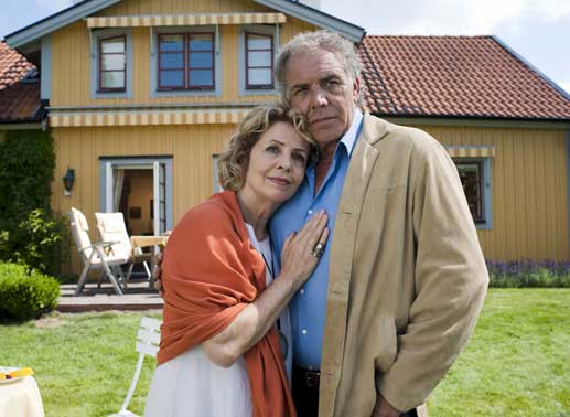 Michaela May als "Katerina Lindberg" und Christian Kohlund als "Frederik Hamsun" in der  Inga-Lindstr&ouml;m-Folge "Frederiks Schuld". Bild: Sender