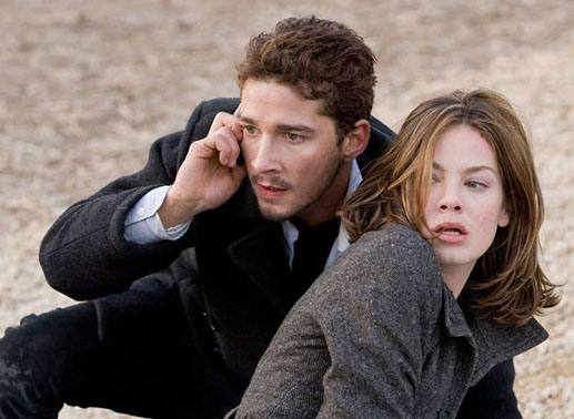Jerry (Shia LaBeouf) und Rachel (Michelle Monaghan) werden von myteriösen Anrufen gequält.Bild: Sender