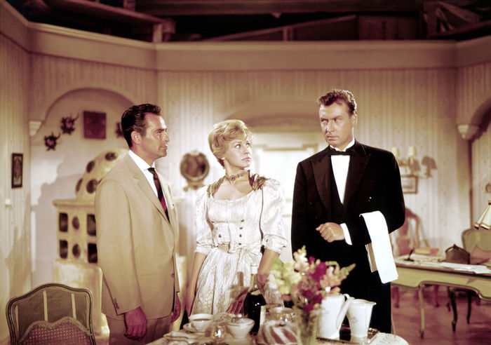 Adrian Hoven, Waltraut Haas, Peter Alexander. Bild: Sender/Kineos