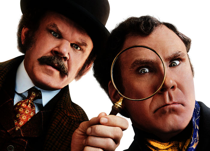 Holmes & Watson: John C. Reilly (Watson), Will Ferrell (Holmes). Bild: Sender/Sony Pictures