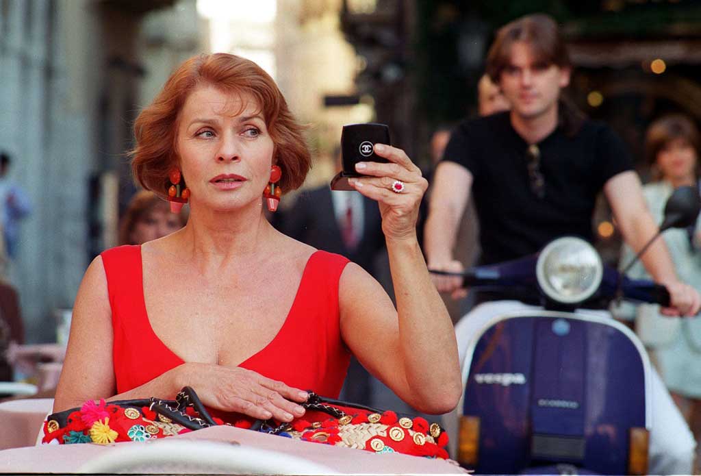 Senta Berger (Teresa), Harald Pichlhöfer (Lorenz). Bild: Sender / Teamfilm / Gabriela Brandenstein