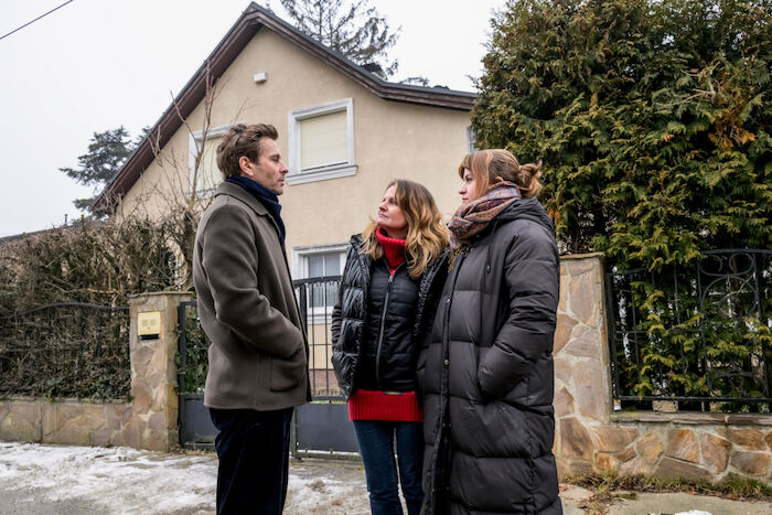 Thema Spezial Natascha Kampusch &ndash; Gefangen in Freiheit:  Christoph Feurstein begleitet die Familie von Natascha Kampusch, Nataschas Schwester Claudia Nestelberger und deren Tochter Alina.  Bild: Sender / ORF / Hans Leitner