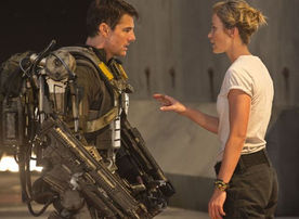 Tom Cruise und Emily Blunt in &bdquo;Edge of Tomorrow&ldquo;. Bild: Sender / Warner Bros.