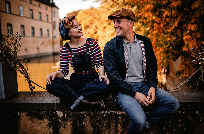 Hallo Schatz - Vom Plunder zum Prachtst&uuml;ck. Neues Dokutainment mit Oliver Petszokat (Oli P.) und Victoria Beyer. Bild: Sender / WDR / Julian Huke