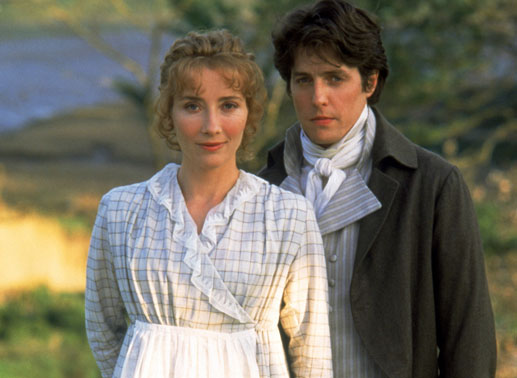 Ihre Zur&uuml;ckhaltung bringt Elinore Dashwood (Emma Thompsons) ihrem Angebeteten Edward Farrars (Hugh Grant) nicht so recht n&auml;her ... Bild: Sender