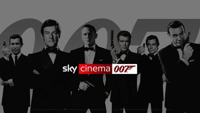 Sky Cinema 007. Bild: Sky /2020 Danjaq and MGM. and related James Bond Indicia © 1962-2020 Danjaq and MGM. and related James Bond Trademarks are trademarks of Danjaq, LLC. All Rights Reserved.