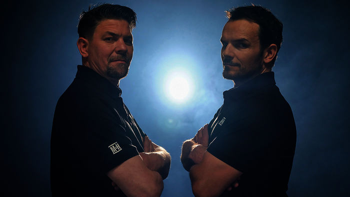 M&auml;lzer und Henssler liefern ab! Tim M&auml;lzer, Steffen Henssler. Bild: Sender / TVNOW / Philipp Rathmer