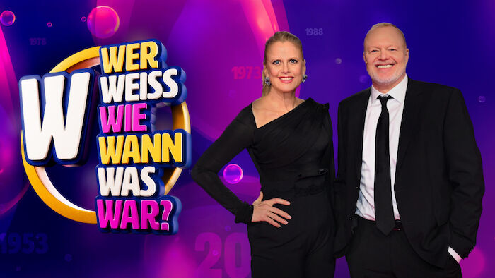Wer wei&szlig; wie wann was war?: Barbara Sch&ouml;neberger, Stefan Raab. Bild: Sender / RTL / Raab Entertainment / Willi Weber