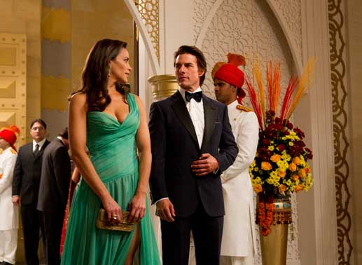 Was f&uuml;r ein Team: Paula Patton und Tom Cruise. Bild: Sender / Universal Pictures