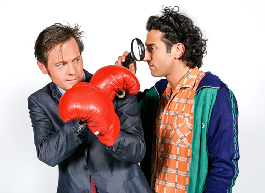 Johannes Zirner (Felix Kukla), Serkan Kaya (Ronnie Galafinides). Bild: Sender / Milenko Badzic