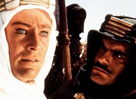 Peter O'Toole und Omar Sharif in der W&uuml;ste von Arabien. Bild: Sender