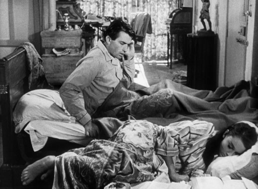 Erst am Morgen d&auml;mmert dem Journalisten Joe Bradley (Gregory Peck), dass er Prinzessin Anne (Audrey Hepburn) ein Nachtquartier gew&auml;hrt hat. Bild: Sender