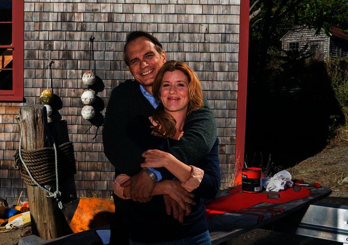 Audrey (Fiona Coors) und ihr Freund Chad (Ralf Bauer) sind auch in st&uuml;rmischen Zeiten ein Herzensteam. Bild: Sender