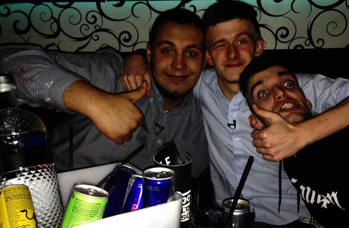 Schoko, Staudl und Alex. Bild: Sender / ATV