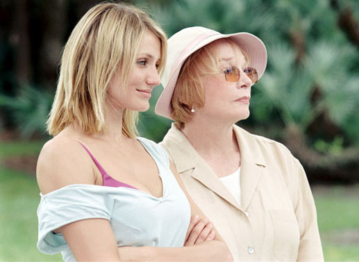 Ist die Gro&szlig;mutter die letzte Hoffnung auf Vers&ouml;hnung? Cameron Diaz (Maggie Feller) und Shirley MacLaine (Ella Hirsch). Bild: Sender