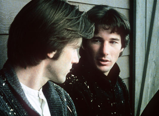 Der Farmer (Sam Shepard, l) horcht Bill (Richard Gere) nach dessen vermeintlicher Schwester aus. Bild: Sender