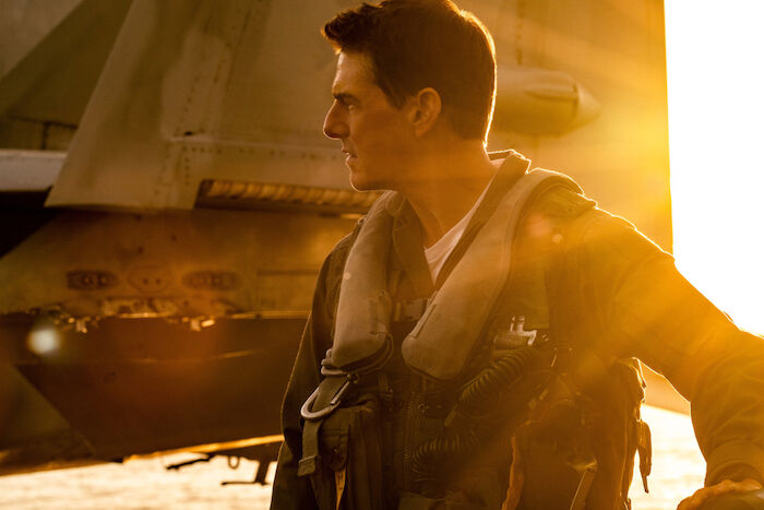 Top Gun Maverick: Tom Cruise (Pete &sbquo;Maverick&lsquo; Mitchell). Bild: Sender / ORF / PRO7 / Paramount Pictures / Scott Garfield