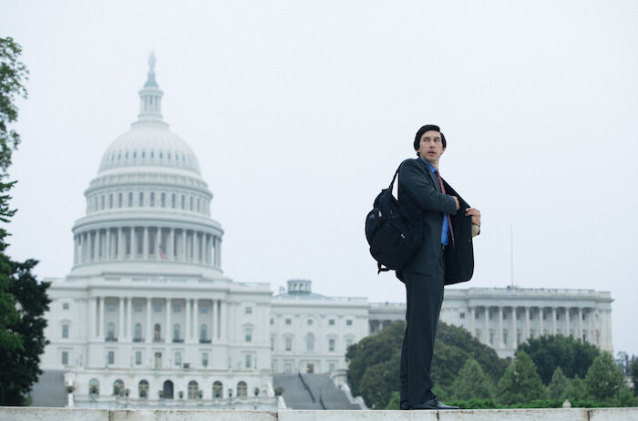 The Report: Daniel Jones (Adam Driver). Bild: Sender / WDR / Resolution 400 SPV