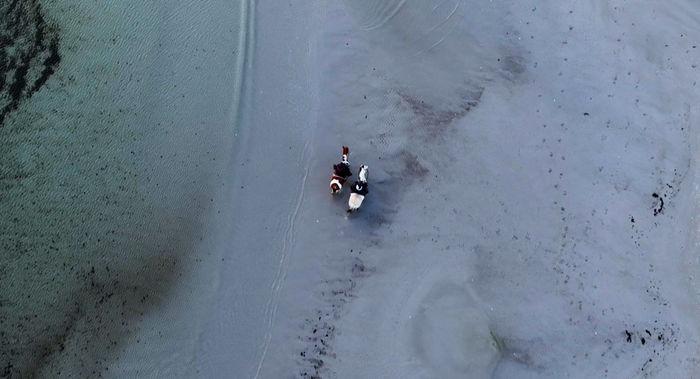 Deutsche Reiseziele, die Sie kennen sollten: Strandreiten am Ostseestrand in L&uuml;becker Bucht bei Scharbeut. Bild: Sender / NDR / Sven Rieken