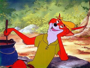 Robin Hood in Zeichentrick