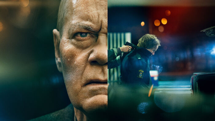 Kommisar Beck: Martin (Peter Haber) bangt um seinen Enkel Vilhelm (Valter Skarsg&aring;rd), der als Geisel genommen wurde. Bild: Sender / ZDF / Johan Paulin