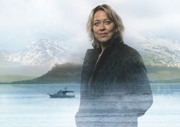 Annika - Mord an Schottlands K&uuml;ste: Detective Inspector Annika Strandhed (Nicola Walker). Bild: Sender / ZDF und Black Camel Pictures / {M] FeedMee. 