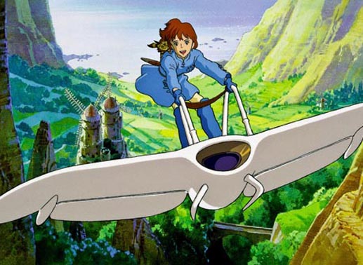 Pilze und Insekten haben in der Zukunft die Herrschaft &uuml;bernommen: Prinzessin Nausica&auml; vom Tal der Winde will verstehen. Bild: Sender