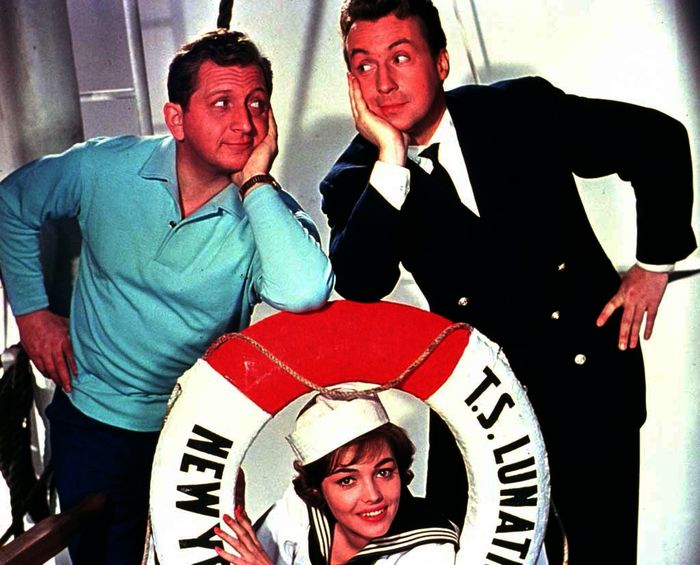 Gunther Philipp, Ingeborg Sch&ouml;ner, Peter Alexander. Bild: Sender/Kineos