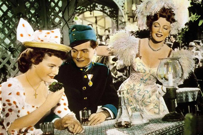 Romy Schneider, Siegfried Breuer jr., Gretl Sch&ouml;rg. Bild: Sender / Kirch Media