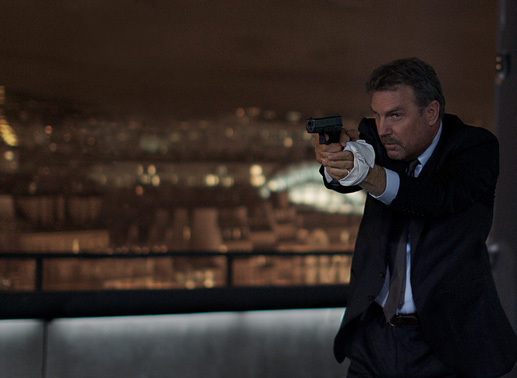 Kevin Costner in ”3 Days to Kill“. Bild: Sender / 3DTK