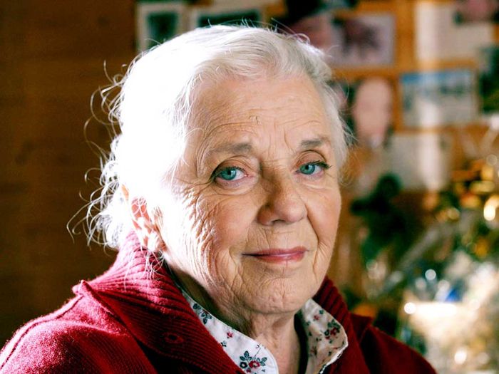 Ruth Drexel ist Heilerin Halfried Seelig. Bild: Sender