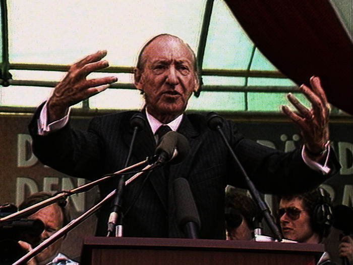 Kurt Waldheim. Bild: Sender / ORF / Ruth Beckermann Filmprodukton