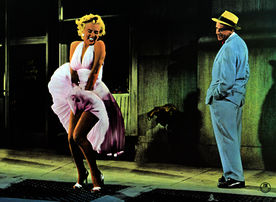 Marliyn Monroe und Tom Ewell. Bild: Sender