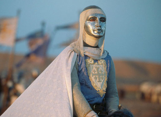 K&ouml;nig Balduin (Edward Norton) von Jersualem zieht trotz einer schweren Krankheit in den Krieg. Bild: Sender