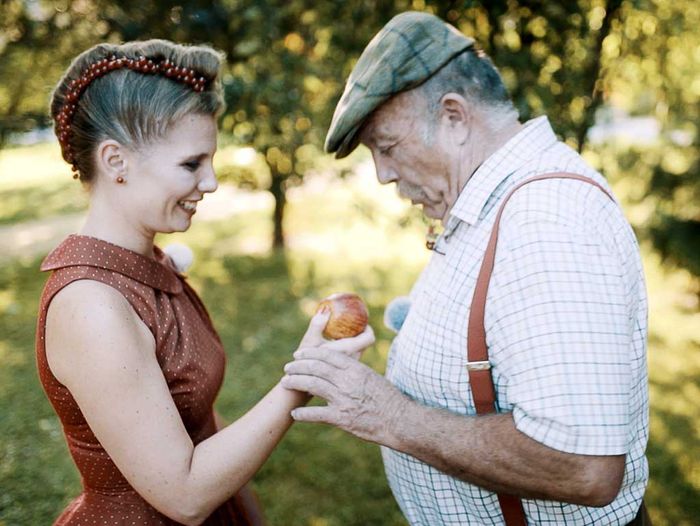 Katharina Gritzner und Josef Starkl. Bild: Sender/STARKL!film