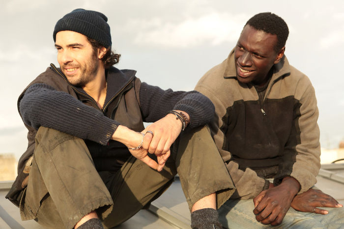 Omar Sy und Tahar Rahim in &bdquo;Heute bin ich Samba&ldquo;. Bild: Sender / Foto: David Koskas
